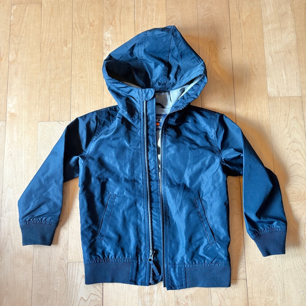 Kids size 4t Children’s Place navy windbreaker jacket